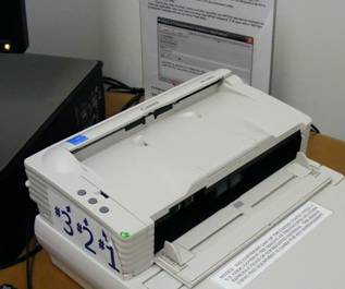 Document feeder left side