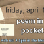Poem in Your Pocket Celebration