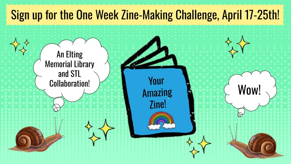 Two New Paltz libraries are partnering to help you make a zine this spring!
